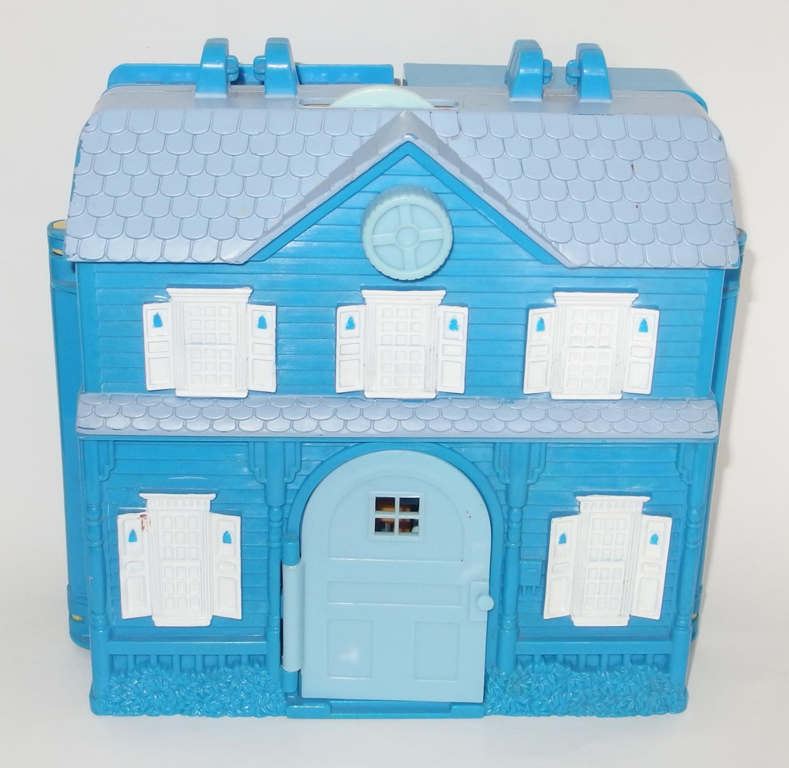 Der Bär im großen blauen Haus Spielhaus mit 3 Figuren