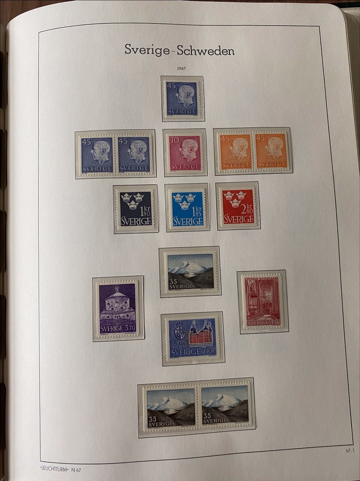 Sammlung Schweden/Sweden/Sverige 1945-1975 Leuchtturm ...